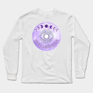 Halloween Moon Phases Long Sleeve T-Shirt